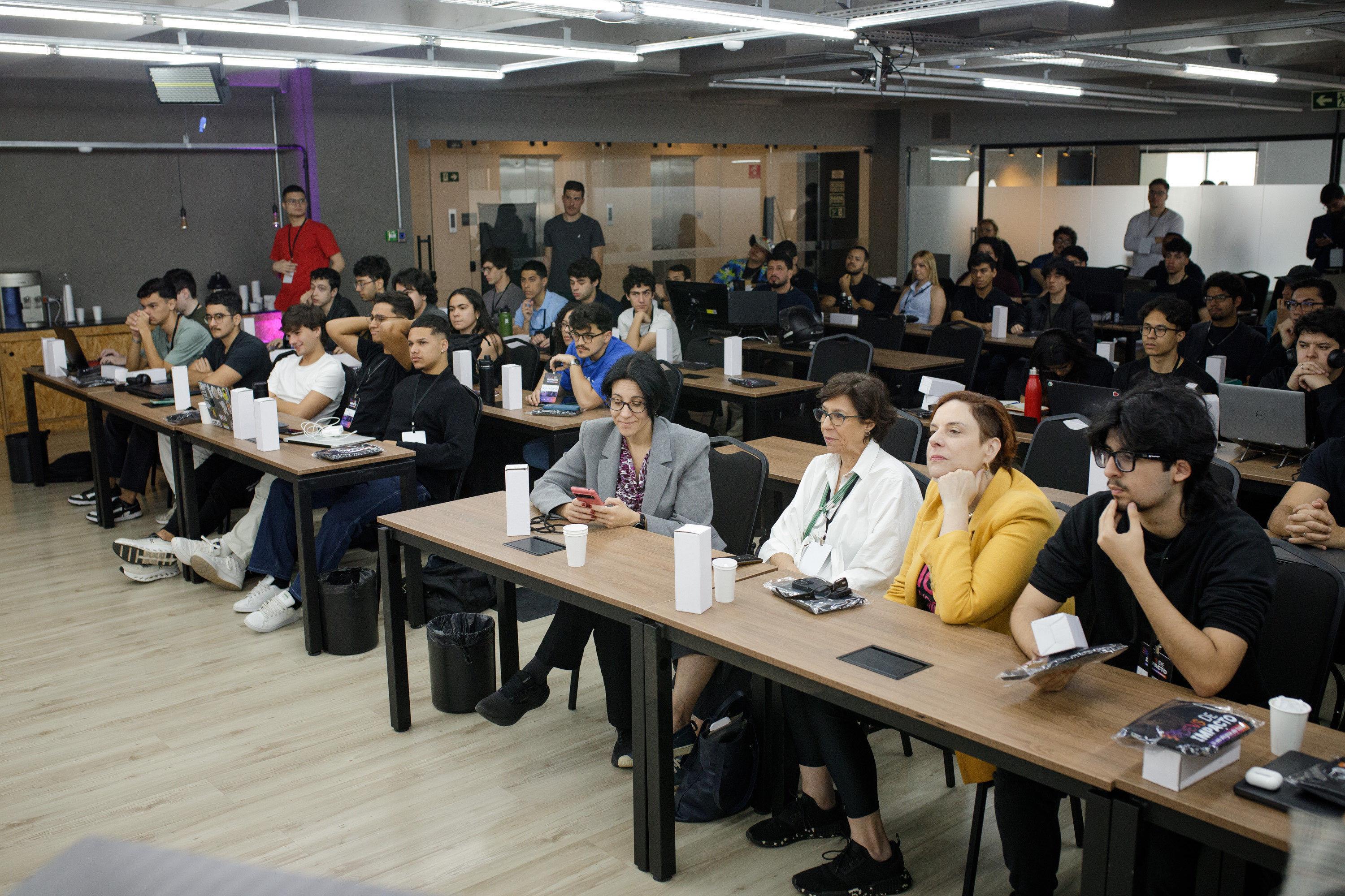 Bastidores do evento OpenAI com a Xeno